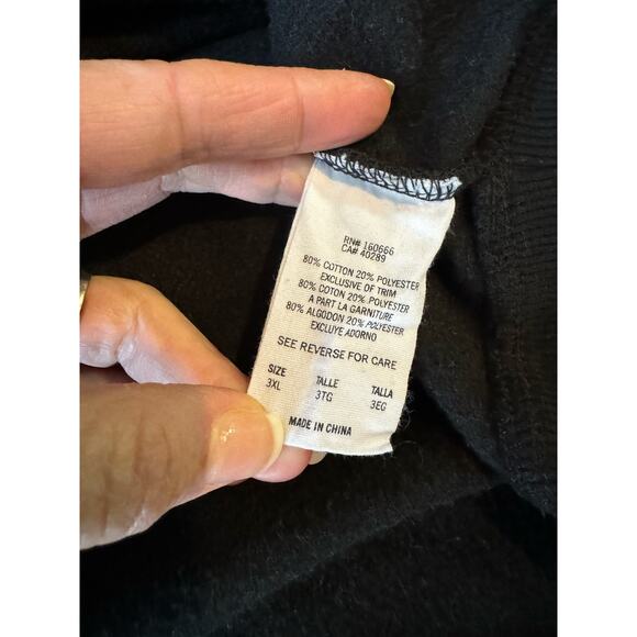 New York Jets New Era Colorblock Throwback Pullover Hoodie Black/Green size 3X - Picture 10 of 10